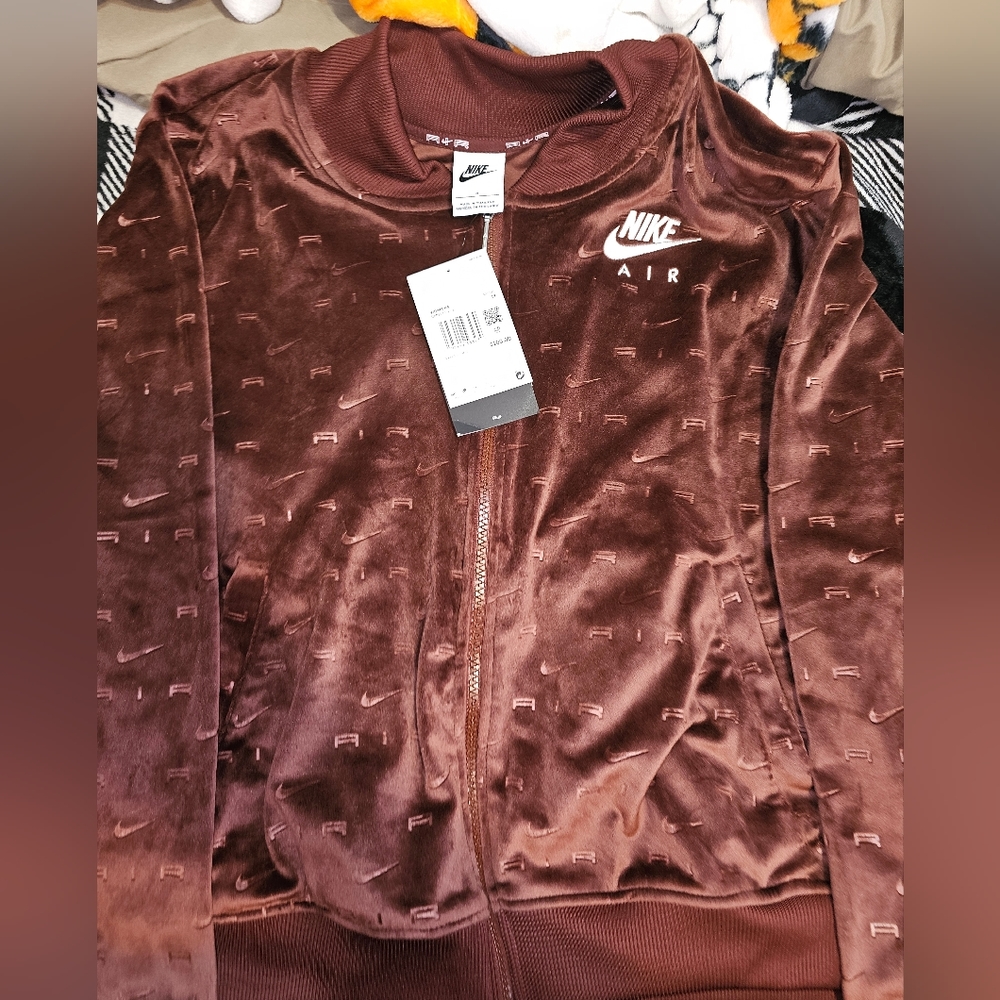 Womens Nike Velour zip up